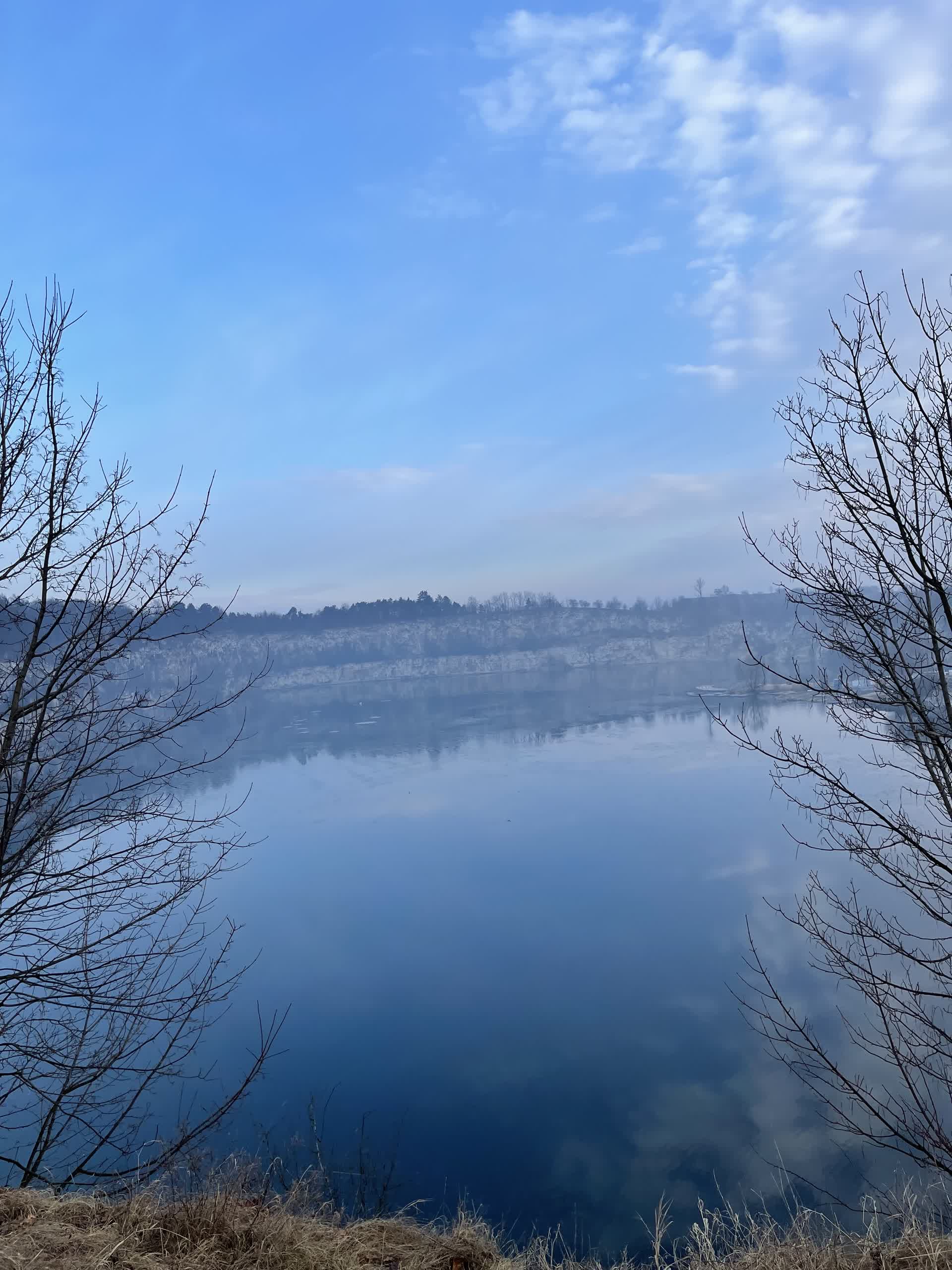 Cisza i spokój nad Zakrzówkiem